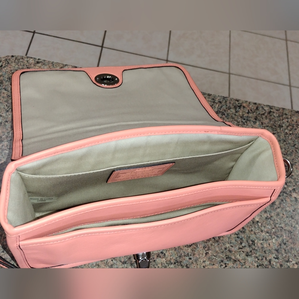 Coach Legacy Perforated Leather Cross body Bag - Picture 4 of 17